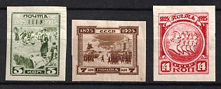 1925 Centenary of Decembrists Revolt, Soviet Union, USSR, Russia (Imperforate Full Set)