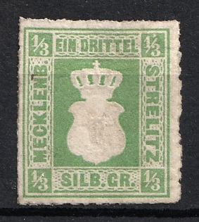 1864 1/3sgr Mecklenburg-Strelitz, German States, Germany