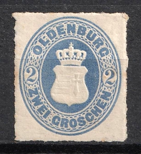 1867 2gr Oldenburg, German States, Germany