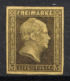 1850 3sgr Prussia, German States, Germany