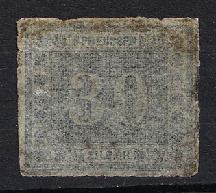 1866 30sgr Prussia, German States, Germany