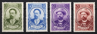 1940 80th Anniversary of the Chekhov's Birth, Soviet Union, USSR, Russia (Full Set)