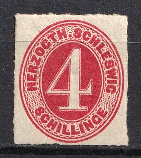 1864 4s Schleswig-Holstein, German States, Germany