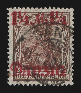1920 1.25M auf 3(Pf) Danzig Gdansk, Germany (Used)