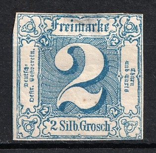 1864 2sgr Thurn and Taxis, German States, Germany