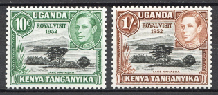 1952 Kenya, Uganda and Tanganyika British Empire (Full Set)