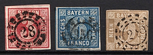 1862 Bavaria, German States, Germany (Used)