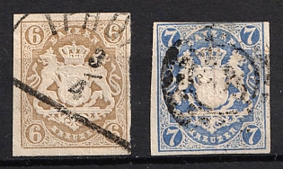 1868 Bavaria, German States, Germany (Used)