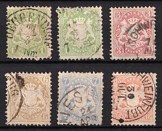 1870 Bavaria, German States, Germany (Used)