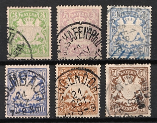 1888 Bavaria, German States, Germany (Used)