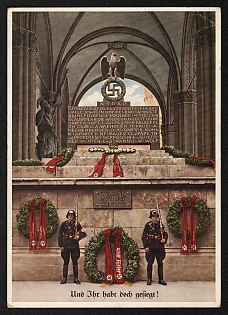 1923 'And Yet You Have Won!' Propaganda Postcard