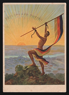 1933-1945 'In Memory of the Liberation of the Occupied Territories' Propaganda Postcard