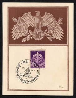 1942 'Eagle' Propaganda Postcard