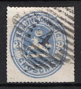 1865 2gr Braunschweig, German States, Germany (Used)