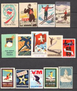 Germany Winter Sport Non-Postal Group (MH/MNH)