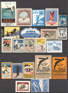 Germany Winter Sport Non-Postal Group (MH/MNH)