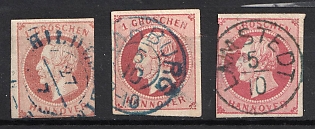 1859 Hannover, German States, Germany (Used)