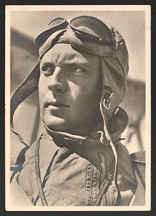 1933-1945 'Our Wehrmacht a German Airman' Military Personnel Propaganda Postcard