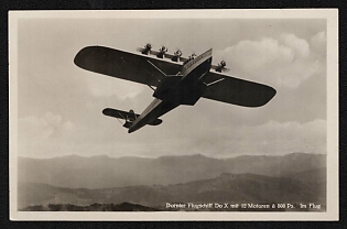 1933-1945 'Multi-purpose Aircraft Hs 126' Luftwaffe, German Air Force Aircraft Propaganda Postcard