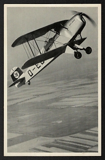 1940 'Dornier Do X Flying Ship' Luftwaffe, German Air Force Aircraft Propaganda Postcard