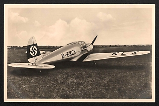 1940 'Our Air Force' Luftwaffe, German Air Force Aircraft Propaganda Postcard