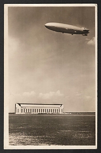 1933-1945 'Lz 130 Graf Zeppelin' Luftwaffe, German Air Force Aircraft Propaganda Postcard