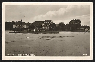 1941 'Neustadt I. Holstein. Submarine School' Deutsche Marine, German Navy Propaganda Postcard