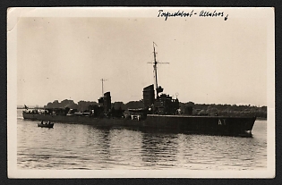 1933-1945 'Torpedo Boat Albatros' Deutsche Marine, German Navy Propaganda Postcard