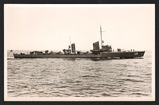 1933-1945 'Warship' Deutsche Marine, German Navy Propaganda Postcard