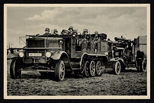 1939 'Our Air Force' Tank, Panzer Propaganda Postcard