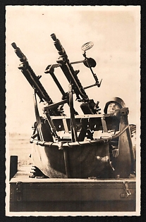 1933-1945 'Our Armed Forces' Artilery Propaganda Postcard