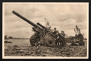 1933-1945 'Non-commissioned Officers in Combat' Artilery Propaganda Postcard