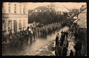 1933-1945 'Military Parade' Wehrmacht, German Infantry Propaganda Postcard