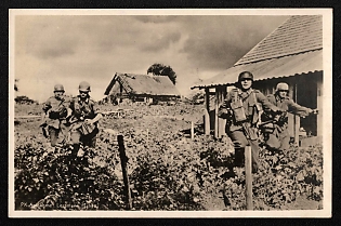 1933-1945 'Non-commissioned Officers in the Kaipf' Wehrmacht, German Infantry Propaganda Postcard