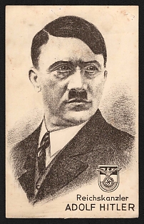 1933-1945 'Reich Chancellor Adolf Hitler' Adolf Hitler Propaganda Postcard