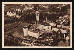1934-1935 'Wittenberg am Elbe, Castle Church' Third Reich Architecture Propaganda Postcard