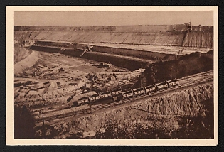 1934-1935 'Palmnicken Amber Mine' Third Reich Architecture Propaganda Postcard