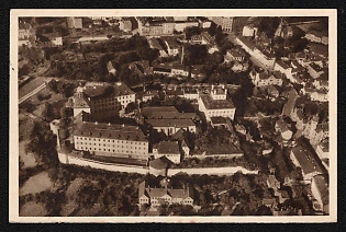 1934-1935 'Zeit am Elster, Moritzburg Castle' Third Reich Architecture Propaganda Postcard