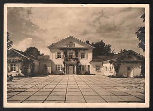 1940 'House' Third Reich Architecture Propaganda Postcard