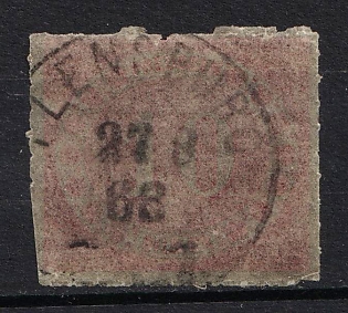 1866 10sgr Prussia, German States, Germany (Used)