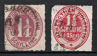 1865-66 Schleswig-Holstein, German States, Germany (Signed, Used)