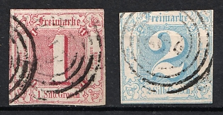 1863-64 Thurn and Taxis, German States, Germany (Used)