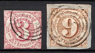 1862 Thurn and Taxis, German States, Germany (Used)