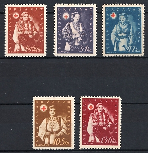 1942 Croatia, NDH (Full Set, Signed)