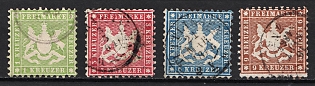 1863-64 Wurttemberg, German States, Germany (Used)