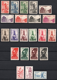 1941 Dahomey, French Colonies, Small Collection of Two Issues