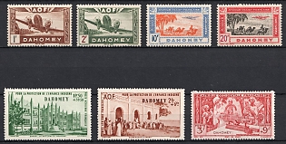 1941 Dahomey, French Colonies, Small Collection of Two Issues, Airmail (MNH/MLH)