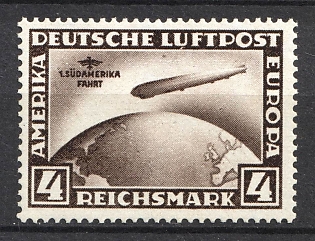 1930 4m Weimar Republic, Germany, Airmail