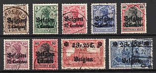 1914-16 Belgium, German Occupation, Germany