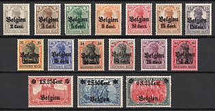 1916-18 Belgium, German Occupation, Germany